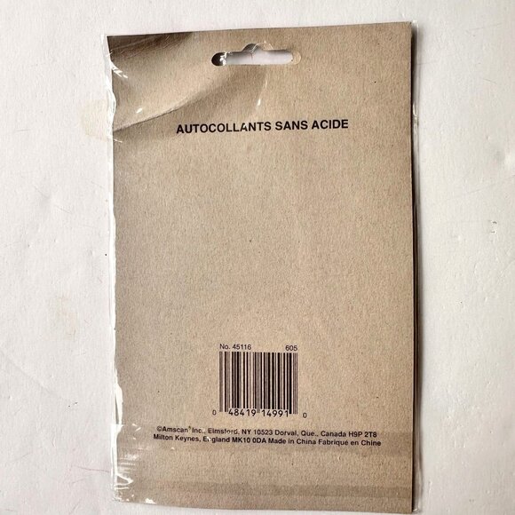 Ron Lewis Amscan Stickers New 4 sheets Halloween Dracula Frankenstein's … - Picture 5 of 7